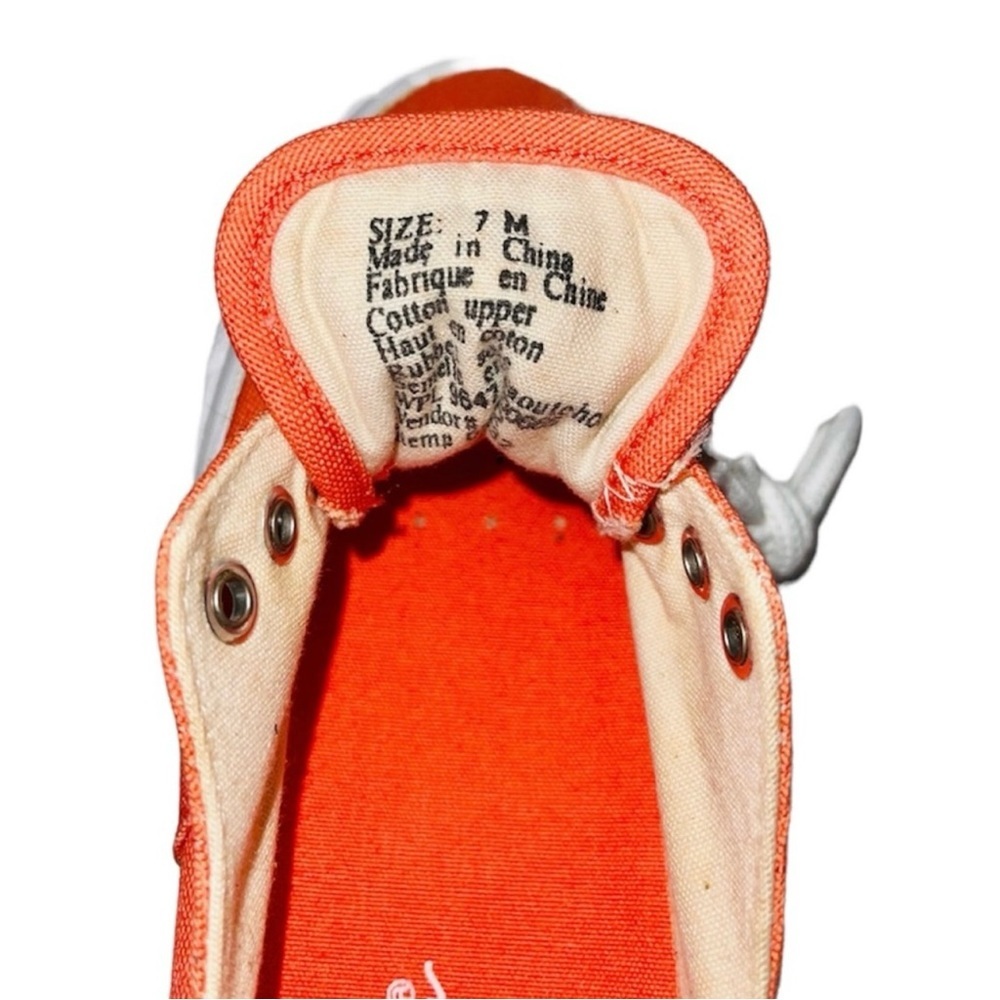 Eddie Bauer Orange Shoes Womens Sz 7 - Picture 6 of 7